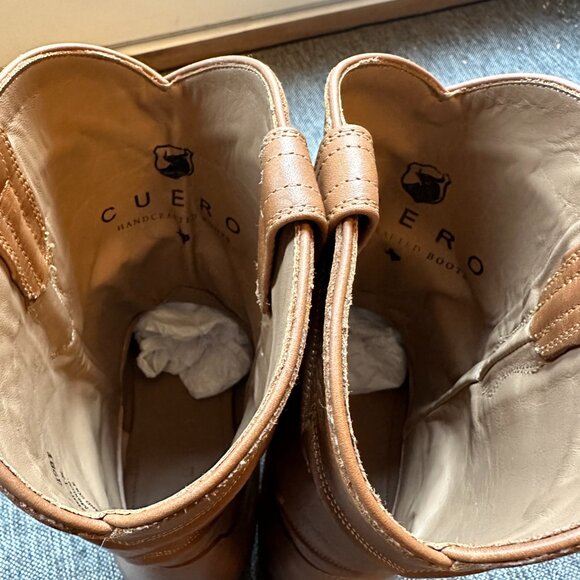 Cuero "The Austin" Men's Cowboy Roper Boots - Picture 8 of 8